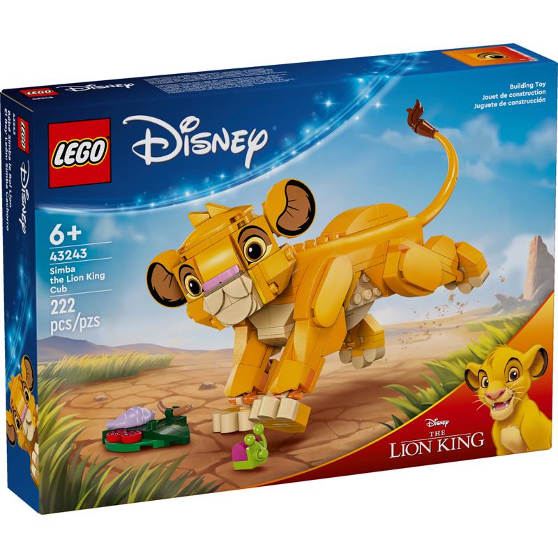 LEGO Disney Simba the Lion King Cub Building Set Multicolored 222 pc