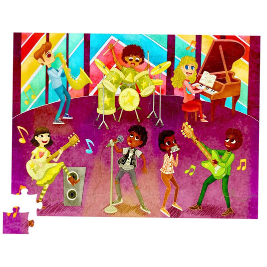 Upbounders Musical Crossroads Kids Jumbo Puzzle 72 pc