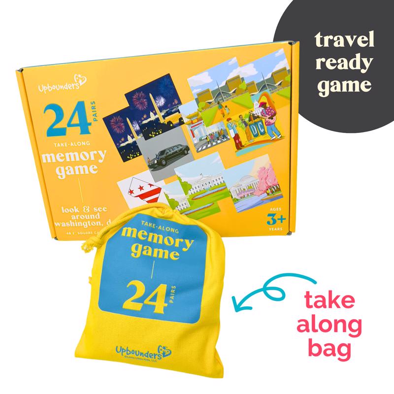 Upbounders Washington DC Memory Game 48 pc