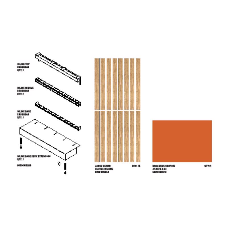 Standard L&G/Outdoor Living Sign Kit Elevate Traeger 4ft Grill Decor Kit