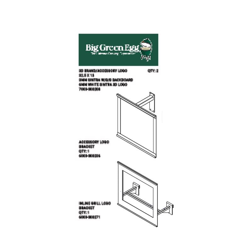 Standard L&G/Outdoor Living Sign Kit Elevate BGE Brand Kit