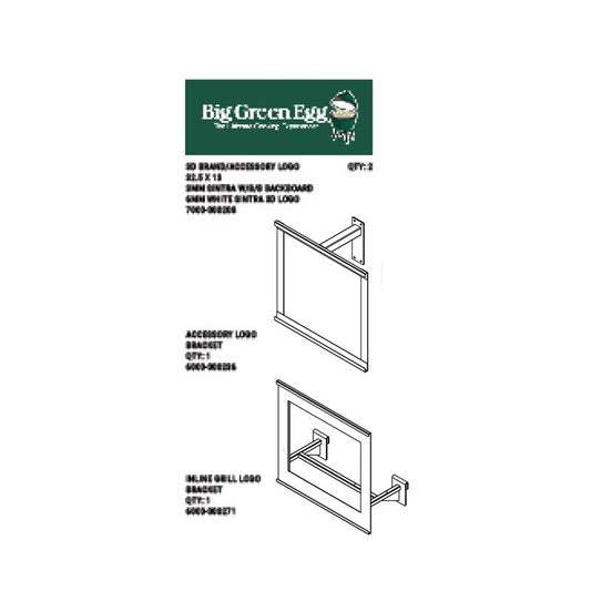 Standard L&G/Outdoor Living Sign Kit Elevate BGE Brand Kit