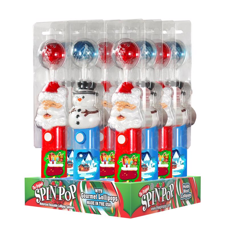 SpinPop Holiday Lollipop 1 pc