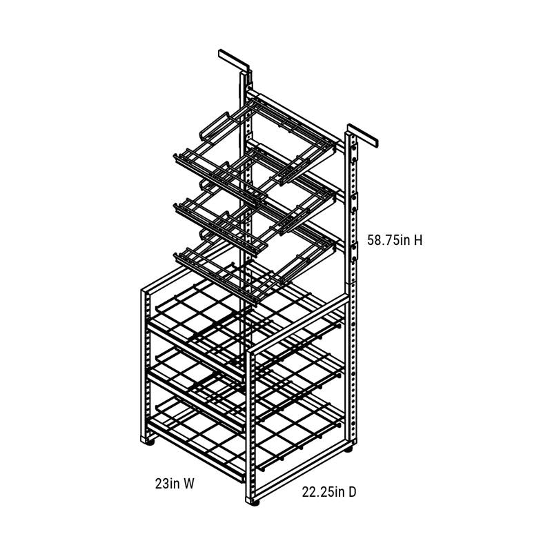 Standard L&G/Outdoor Living Sign Kit Elevate Weber Crafted Display