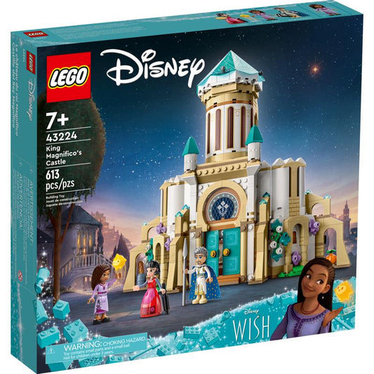 LEGO Disney King Magnifico's Castle Building Set Multicolored 613 pc