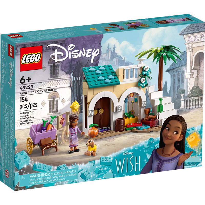 LEGO Disney Asha City of Rosas Building Set Multicolored 154 pc