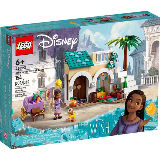 LEGO Disney Asha City of Rosas Building Set Multicolored 154 pc