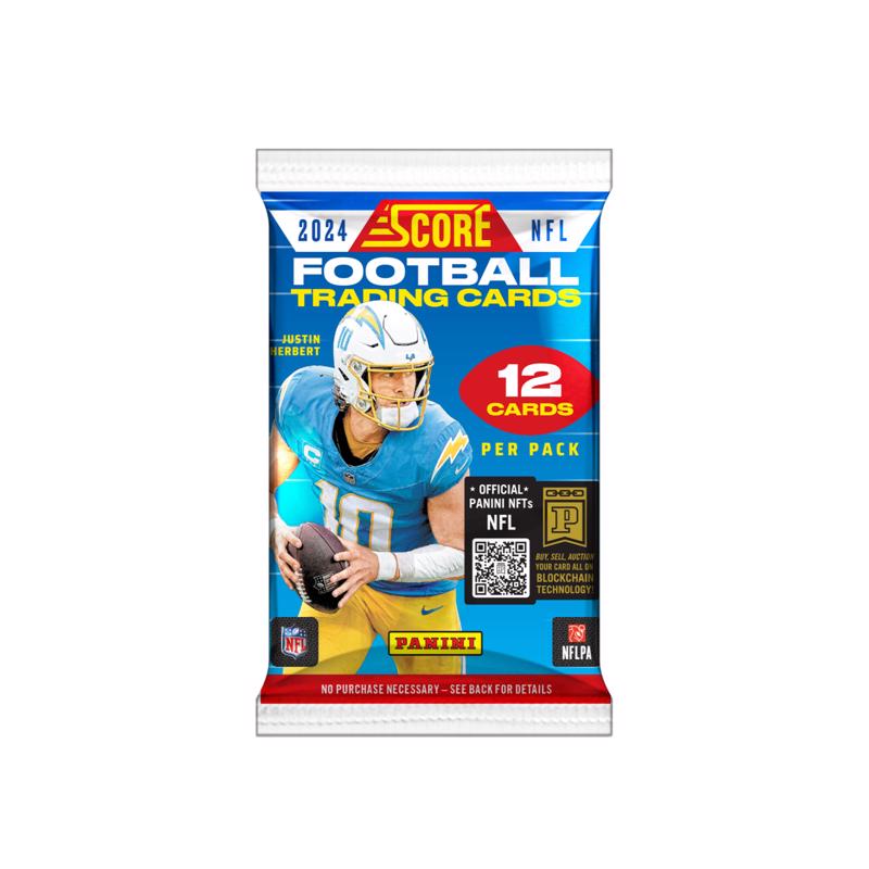 Panini NFL 2024 Score Football Single Pack Trading Cards