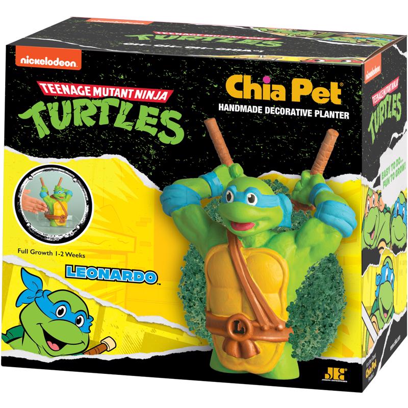 Chia Pet Teenage Mutant Ninja Turtle Decorative Planter Clay 1 pk