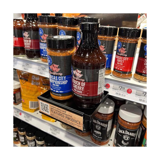 Standard L&G/Outdoor Living Sign Kit Shelf Glorifier Sauces and Rubs