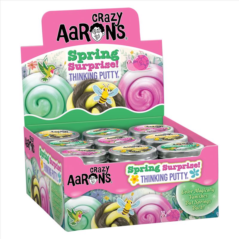 Crazy Aaron's Spring Surprise Thinking Putty Assorted