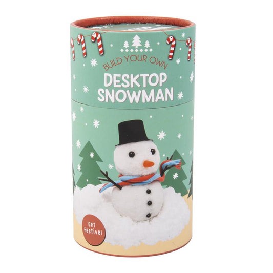 Fizz Make Your Own Desktop Snowman Craft Set Multicolored