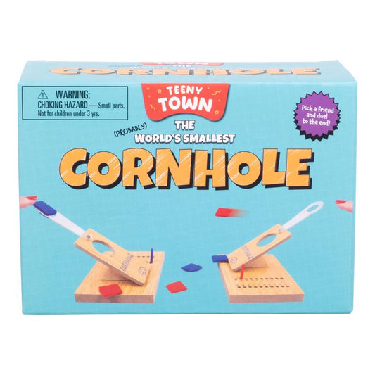 Fizz Teeny Town Cornhole Toss Game Multicolored