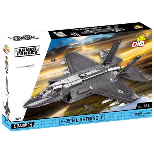 COBI Armed Forces USAF F-35B Lightning 2 Block Set Gray 594 pc