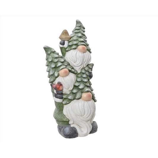 Decoris Multicolored Gnome Figurine 19 in.