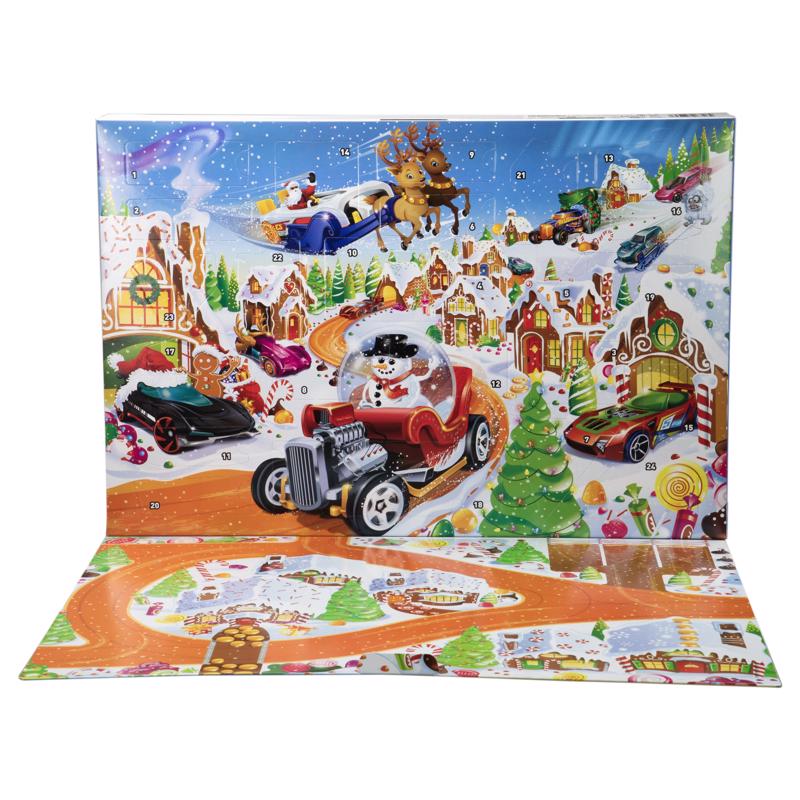 Hot Wheels Advent Calendar Multicolored 24 pc