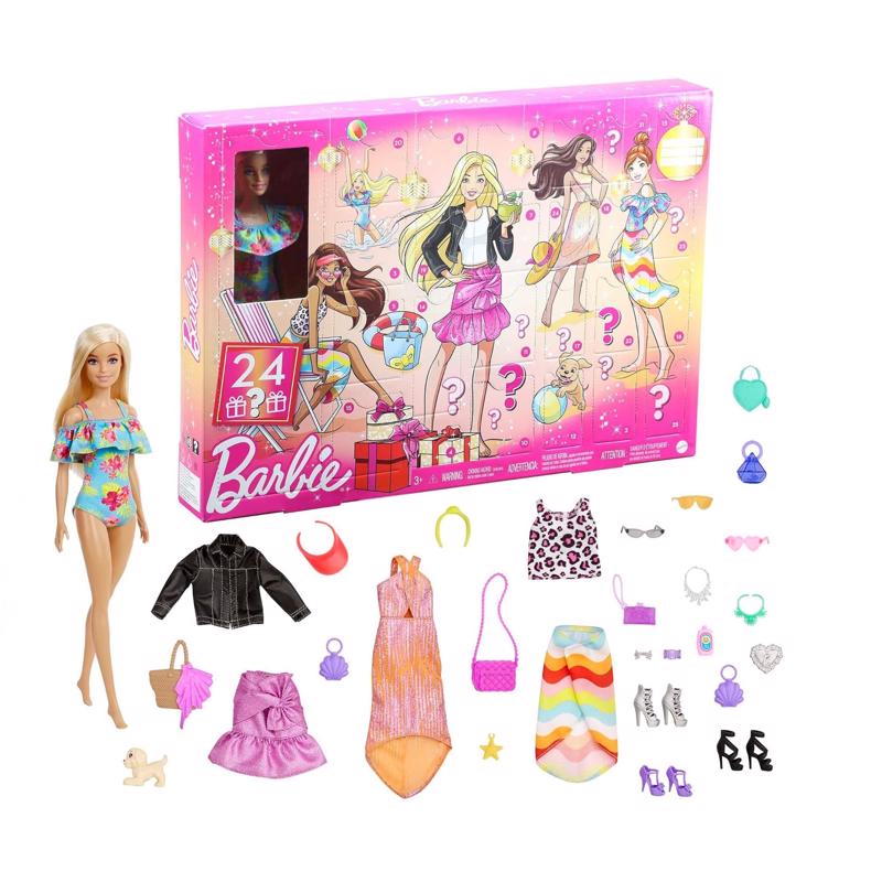 Barbie Mini Barbie Advent Calendar Multicolored 24 pc