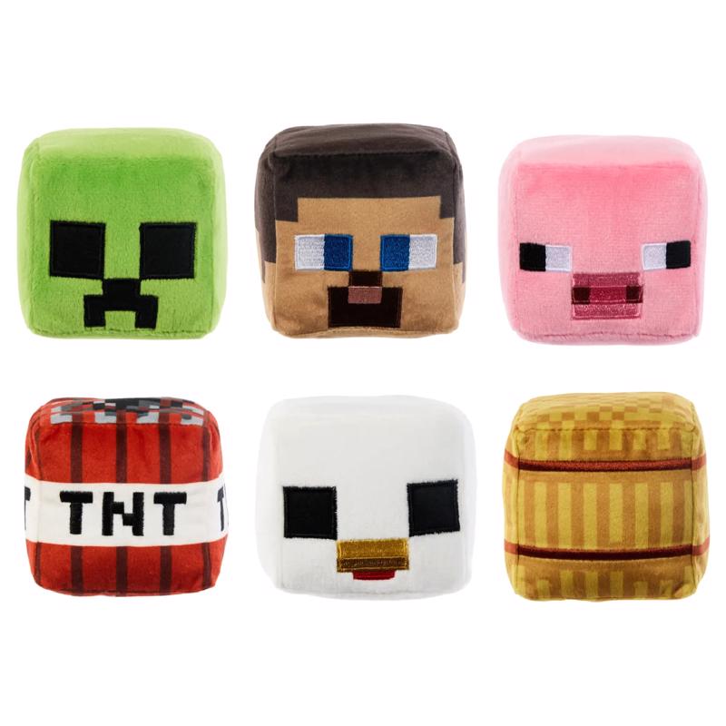 Minecraft Block Toys Assorted 6 pc