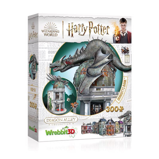 Wrebbit3D Harry Potter Gringotts Bank 3D Jigsaw Puzzle Multicolored 300 pc
