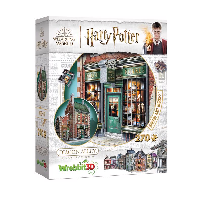 Wrebbit3D Harry Potter Borgin & Burkes 3D Jigsaw Puzzle Multicolored 270 pc