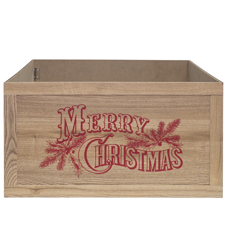 Dyno Merry Christmas Tree Crate 11 in.
