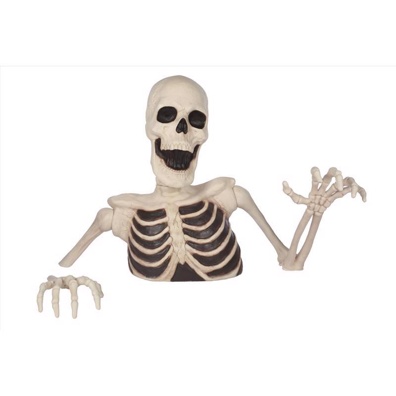 Seasons USA 35 in. Ground Breaker Skeleton Halloween Decor