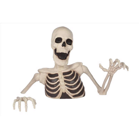 Seasons USA 35 in. Ground Breaker Skeleton Halloween Decor