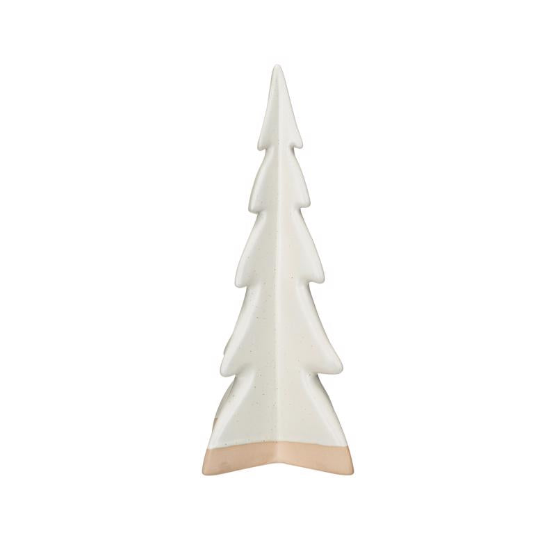 Creative Co-Op Cream Tree Table Decor 11 in.