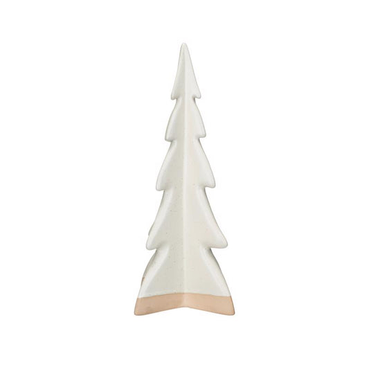 Creative Co-Op Cream Tree Table Decor 11 in.