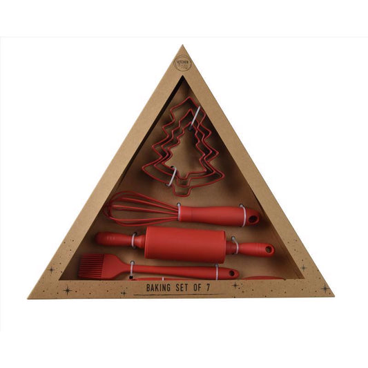 Decoris Red Baking set Table Decor