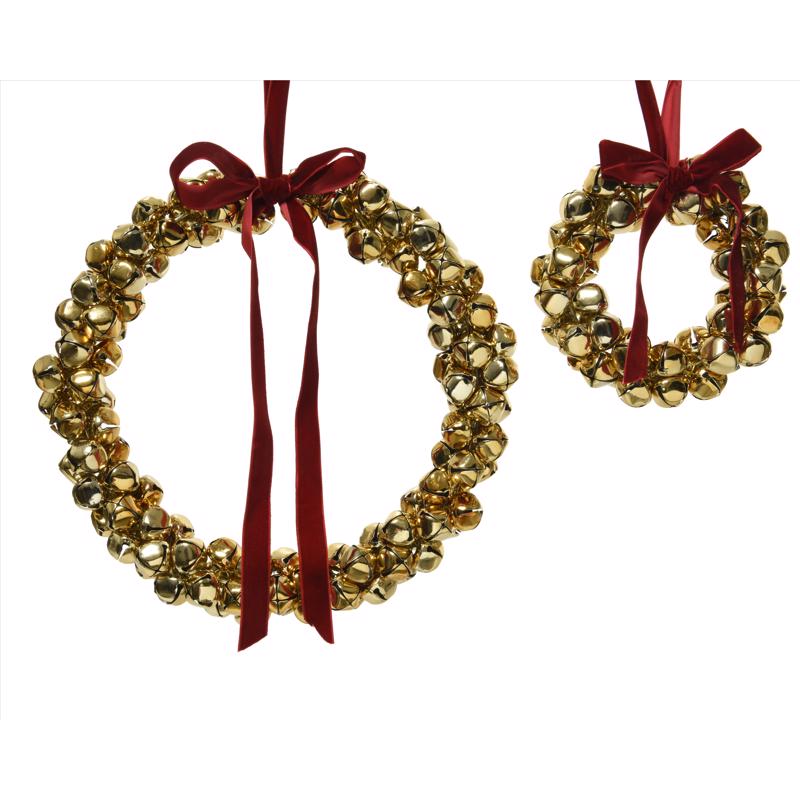 Decoris 10 in. D Bell Wreath