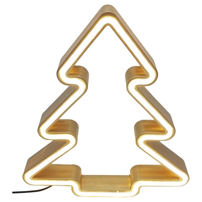 Celebrations LED Warm White Tree Table Decor 10 in.