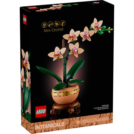 LEGO Botanicals Mini Orchid Building Set Multi 274 pc