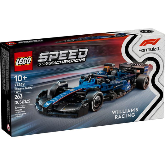 LEGO Speed Champions William Racing FW46 Building Set Multi 263 pc