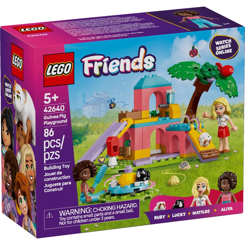 LEGO Friends Guinea Pig Playground Building Set Multi 86 pc