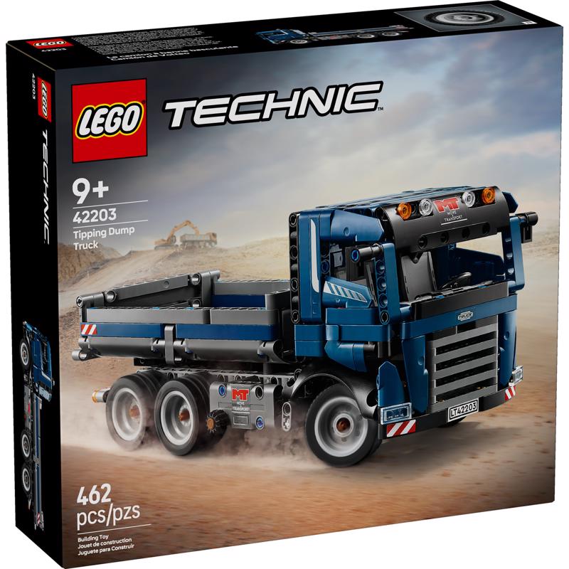 LEGO Technic Tipping Dump Truck Building Set Multi 462 pc