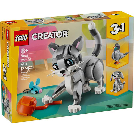 LEGO Creator Playful Cat Building Toy Multi 407 pc