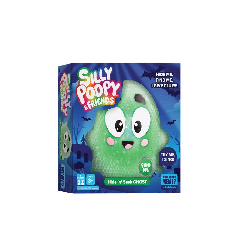 Silly Poopy Hide & Seek Ghost Toy Green