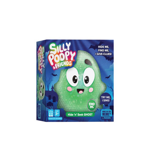 Silly Poopy Hide & Seek Ghost Toy Green