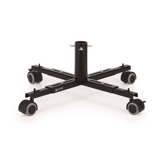 Tree Nest Metal Artificial Rolling Christmas Tree Stand 6 ft.