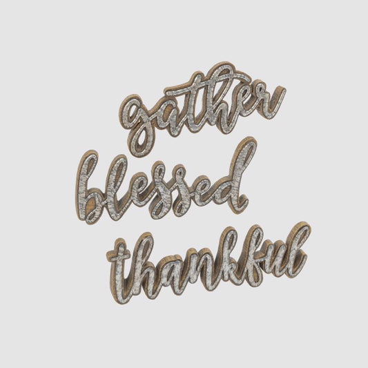 Gerson 11 in. Tabletop Sign Fall Decor