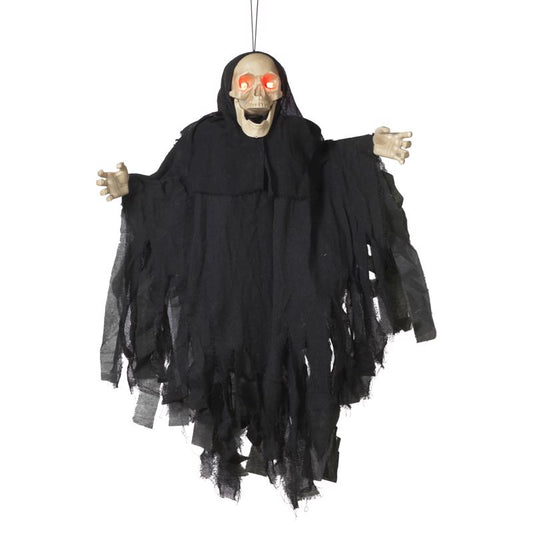 Gerson 43 in. Animated Hanging Skeleton Halloween Decor
