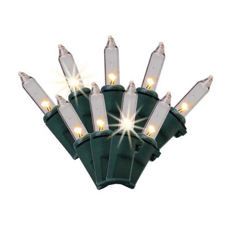 Celebrations Classic LED T5 Warm White 105 ct String Christmas Lights 26 ft.