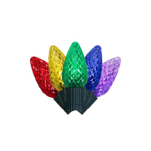 Celebrations Classic LED C9 Multicolored 25 ct String Christmas Lights 16 ft.
