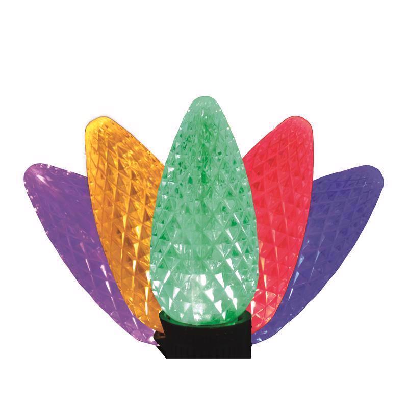 Celebrations Classic LED C9 Multicolored 75 ct String Christmas Lights 49 ft.