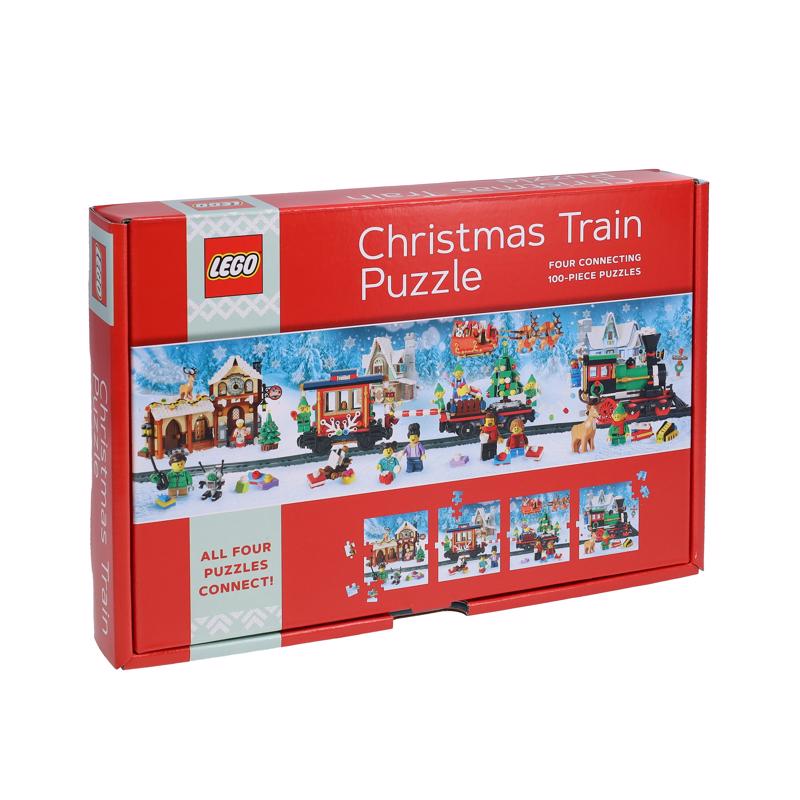 LEGO Licensed Christmas Train Puzzle Multi 100 pc