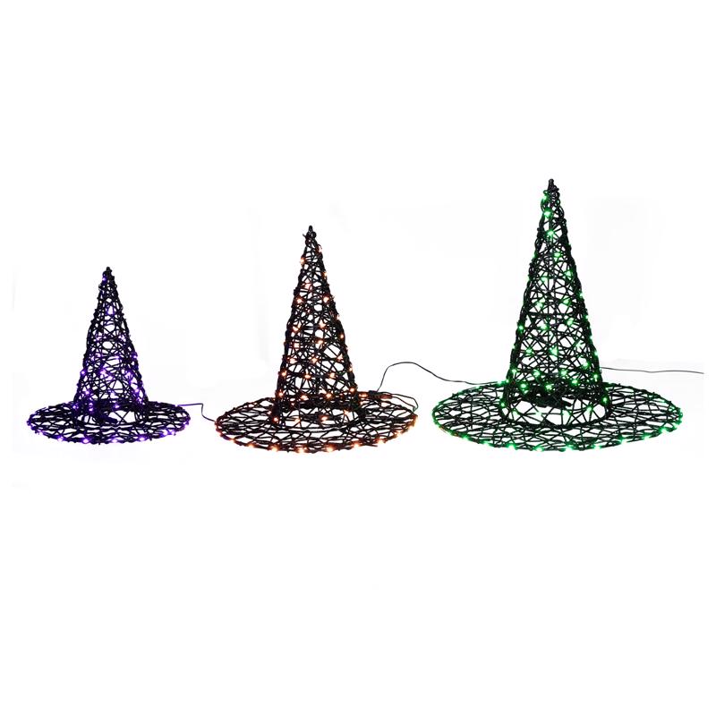 Celebrations Halloween LED Witch Hat Halloween Decor