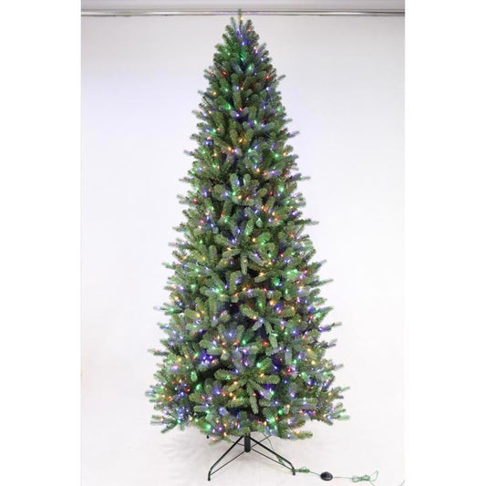 Holiday Bright Lights 9 ft. Full LED 1000 ct Virginia Classic 1-2 Color Changing Christmas Tree