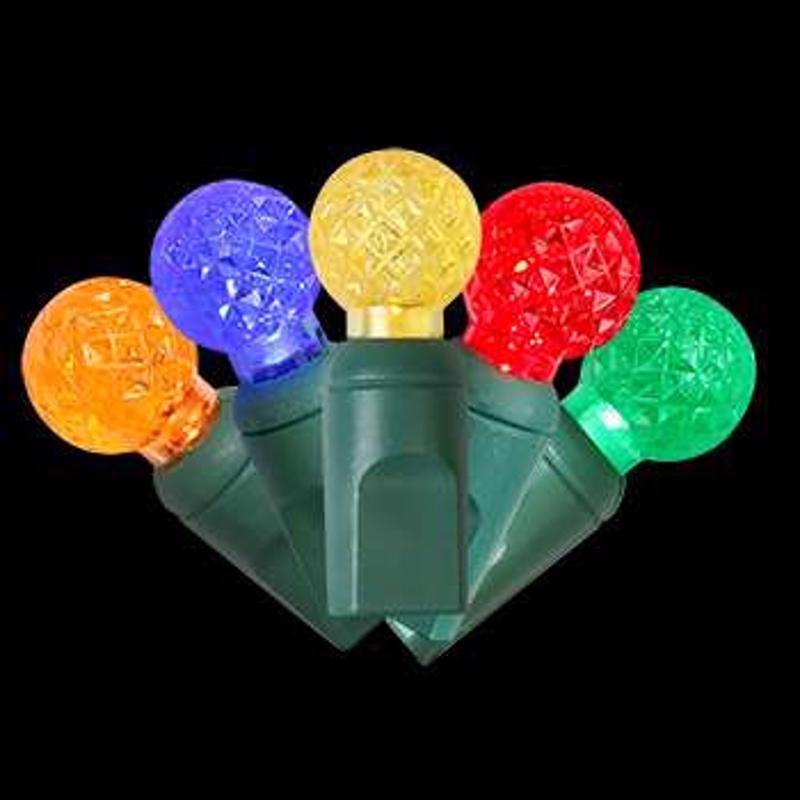 Celebrations LED G12 Multicolored 50 ct Christmas Lights