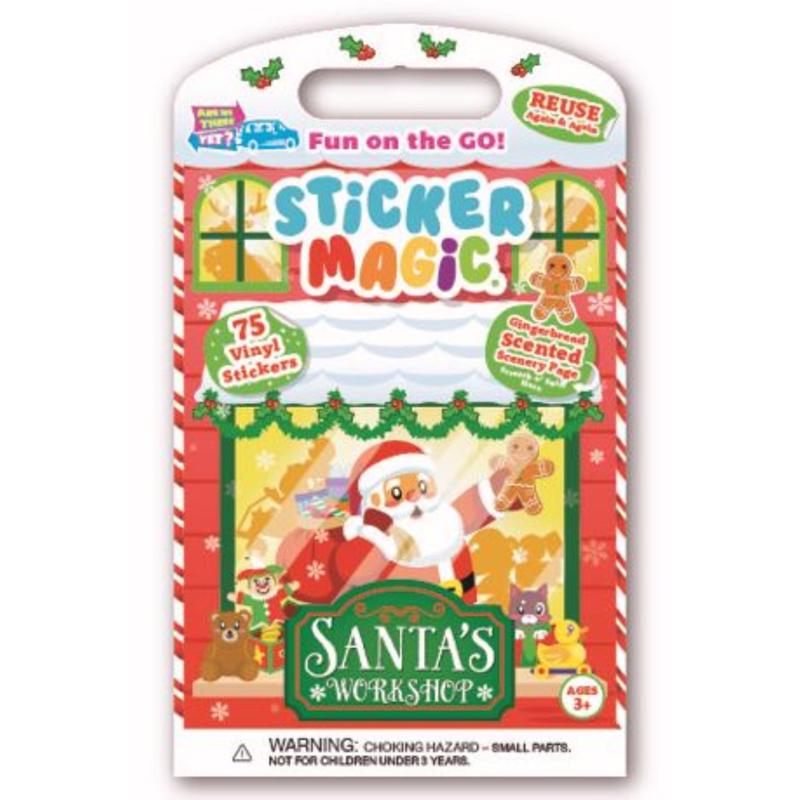 Scentco Sticker Magic Holiday Winter Wonderland Stickers Multicolor 75 pc